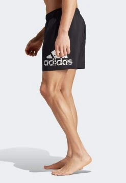 Adidas Sportswear Big LogoClx Short-Length - Swimming Shorts - Black White -Adidas Shop 3a52e238400246d88d8182122ff0c886
