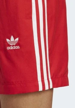 Adidas Originals Stripes - Swimming Shorts - Better Scarlet White -Adidas Shop 3af59deba26e4dfeae394c68ac65f6a0