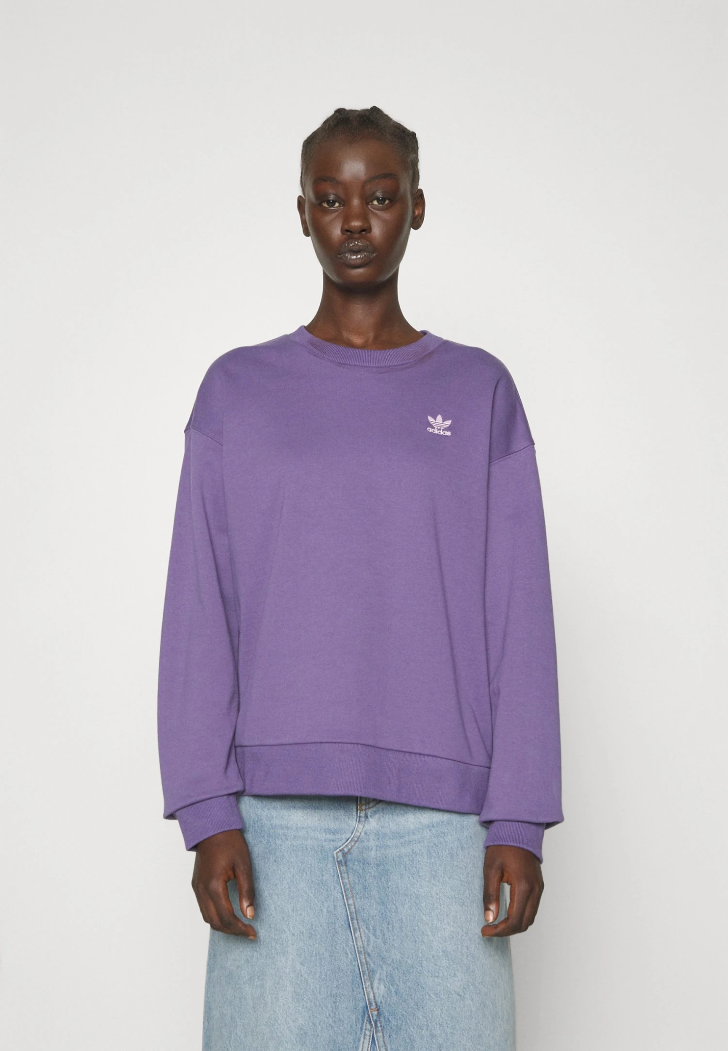 Adidas Originals Sweatshirt - Tech Purple 6 Adidas Originals Sweatshirt - Tech Purple - Image 4