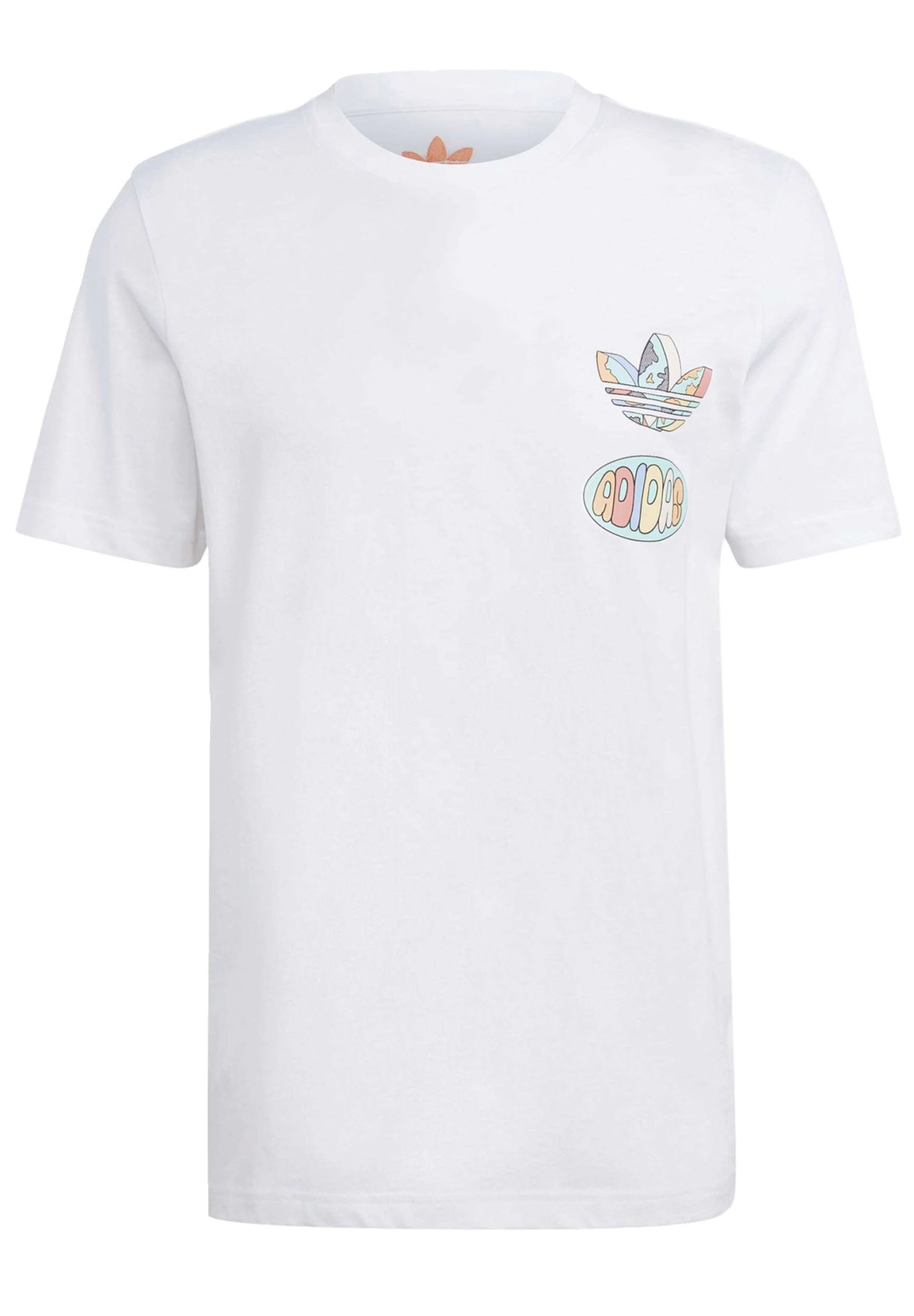 Adidas Originals Fb Graphic - Print T-Shirt - White 9 Adidas Originals Fb Graphic - Print T-Shirt - White - Image 7