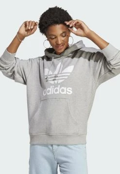 Adidas Originals Trefoil- Hoodie - Medium Grey Heather