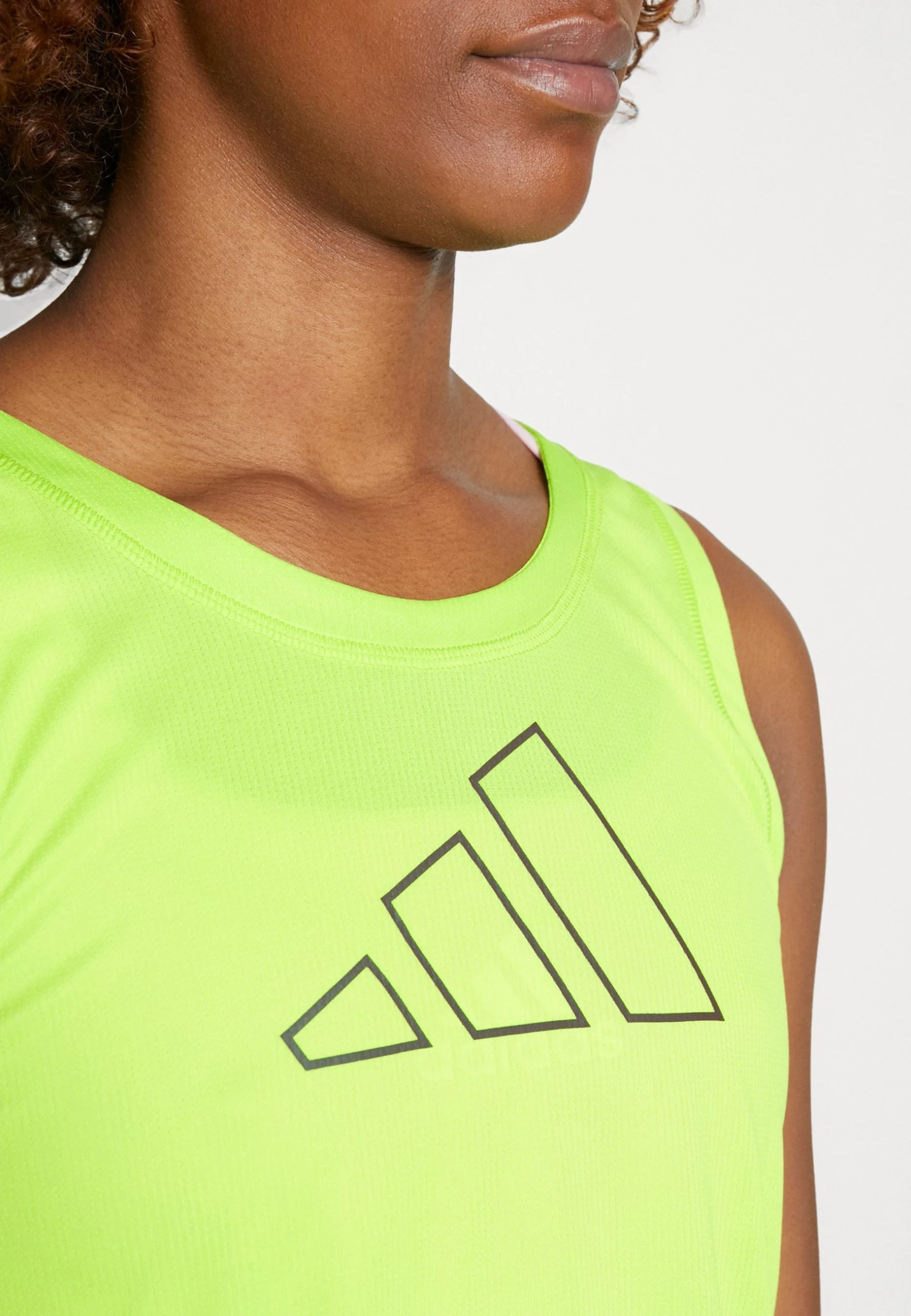 ADIDAS PERFORMANCE Tank - Top - Solar Slime 7 ADIDAS PERFORMANCE Tank - Top - Solar Slime - Image 5