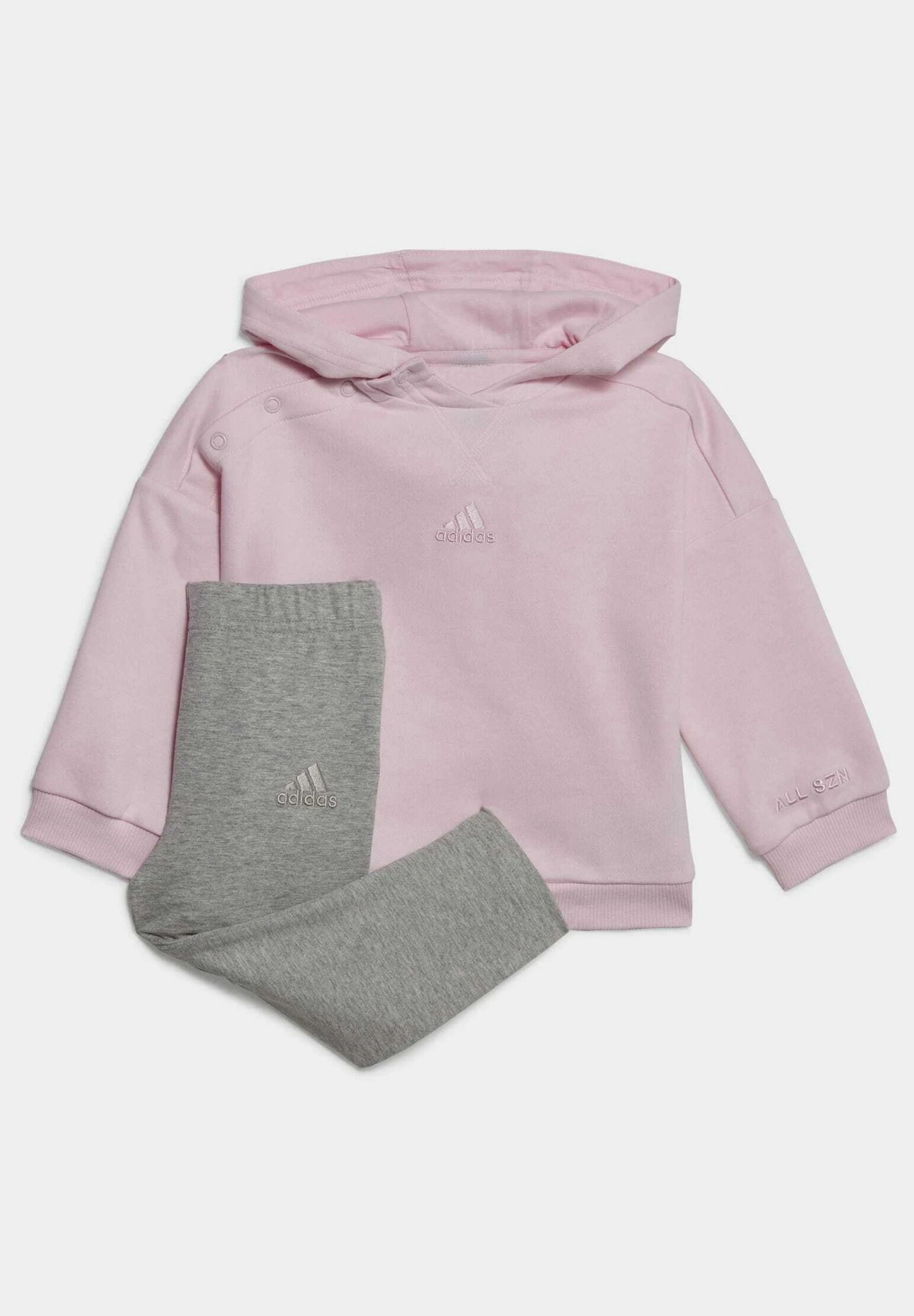 Adidas Sportswear Set - Sweatshirt - Clear Pink 4 Adidas Sportswear Set - Sweatshirt - Clear Pink - Image 2