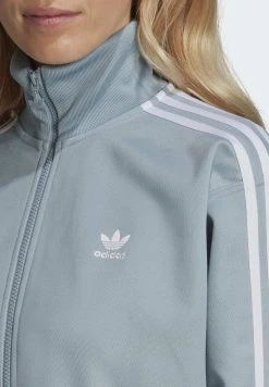 Adidas Originals Classics- Zip-Up Sweatshirt - Grey -Adidas Shop 3fb38c44b7904fcb85ea847bb8eef930