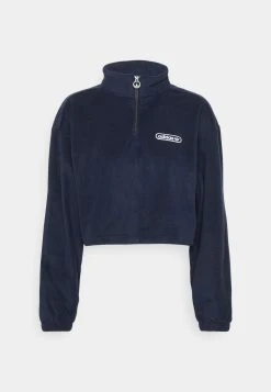 Adidas Originals Cropped - Fleece Jumper - Legend Ink -Adidas Shop 3fb841c36fa34b359ad06b640ba90c7e