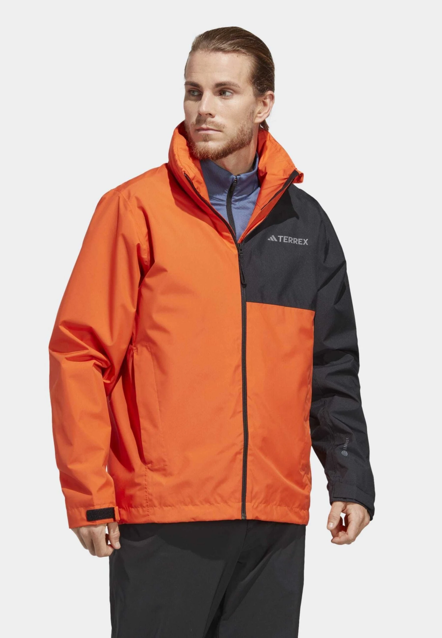 Adidas TERREX Multi Rainready2L- Outdoor Jacket - Semi Impact Orange 3 Adidas TERREX Multi Rainready2L- Outdoor Jacket - Semi Impact Orange