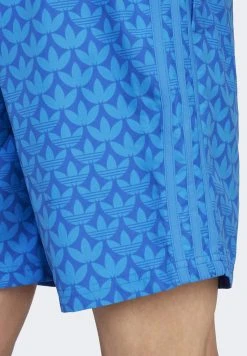 Adidas Originals Monogram- Swimming Shorts - Bright Royal Blue Bird -Adidas Shop 4282a7c9bbe74b819d3644e12d55f2da
