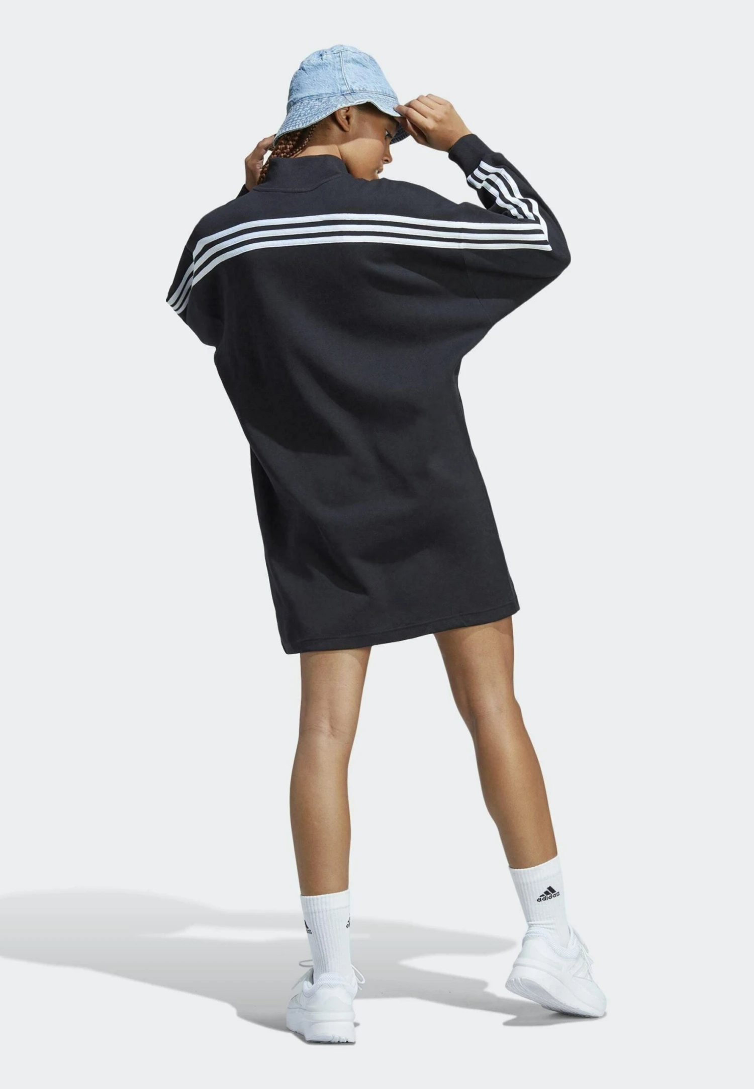 Adidas Sportswear Future Icons - Day Dress - Black 4 Adidas Sportswear Future Icons - Day Dress - Black - Image 2