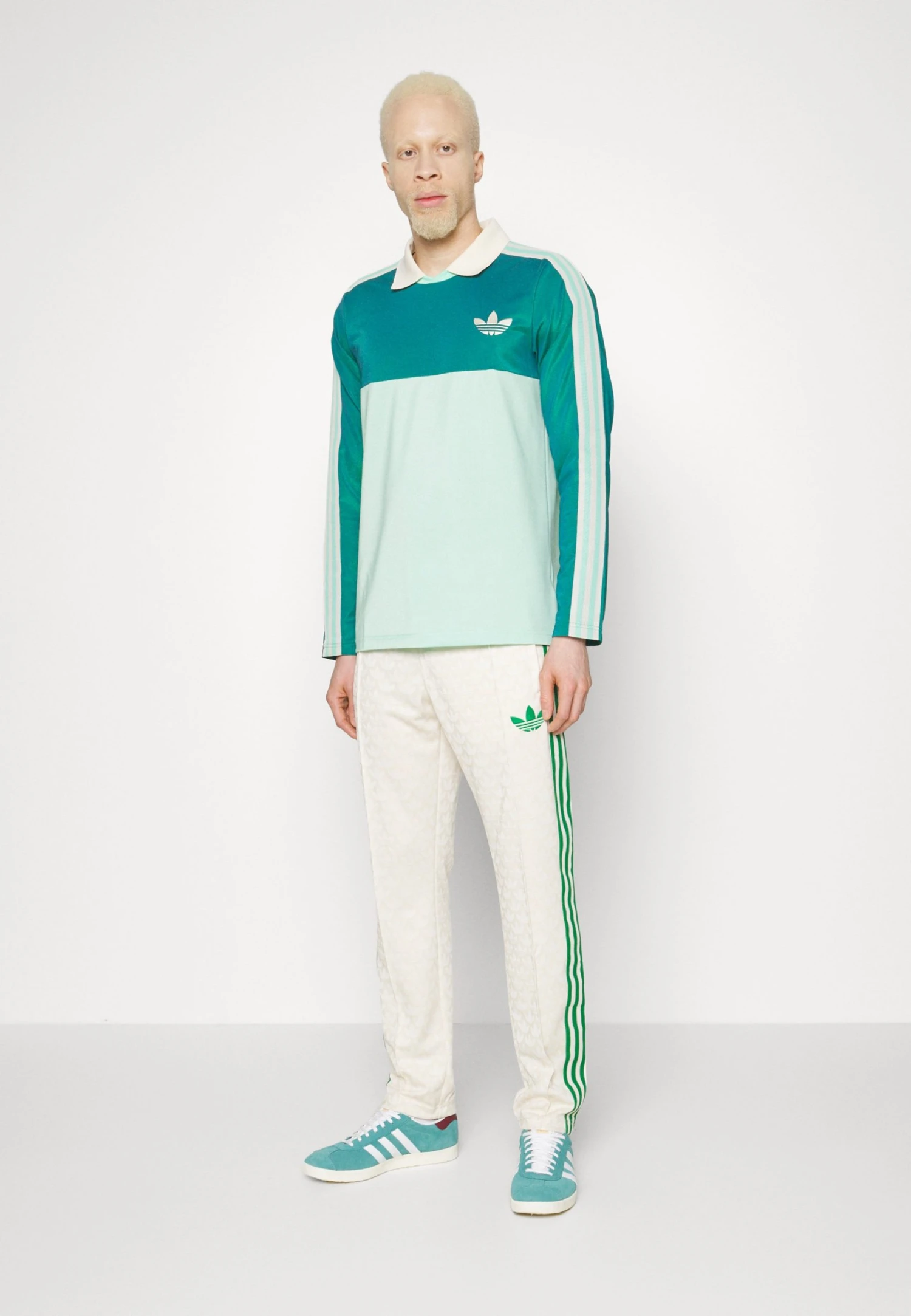 Adidas Originals Long Sleeved Top - Green 7 Adidas Originals Long Sleeved Top - Green - Image 5