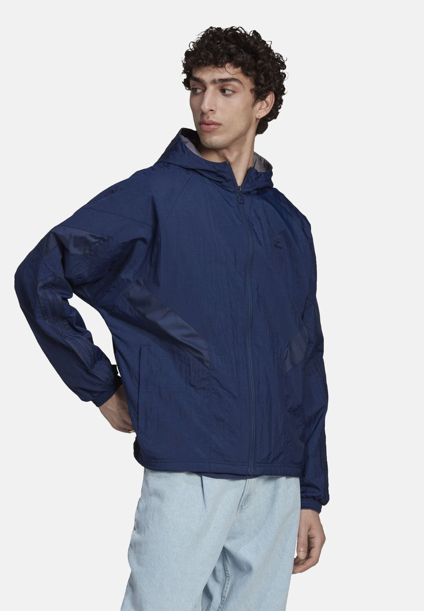 Adidas Originals Rekive Reversible - Summer Jacket - Night Indigo 3 Adidas Originals Rekive Reversible - Summer Jacket - Night Indigo