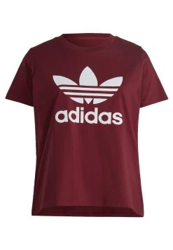 Adidas Originals Trefoil Tee - Print T-Shirt - Shadow Red -Adidas Shop 444857477d4645a498c70bc3c9e3ed03