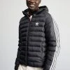 Adidas Originals Pad Hooded Puff - Winter Jacket - Black/White -Adidas Shop 44e09c4fefcd44e39978ac23afa08298