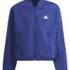 Adidas Sportswear Move Cover Up - Bomber Jacket - Victory Blue Silver Metallic 1 Adidas Sportswear Move Cover Up - Bomber Jacket - Victory Blue Silver Metallic -Adidas Shop 4548afd7188a44f8be71b7b5a4d7d3b5