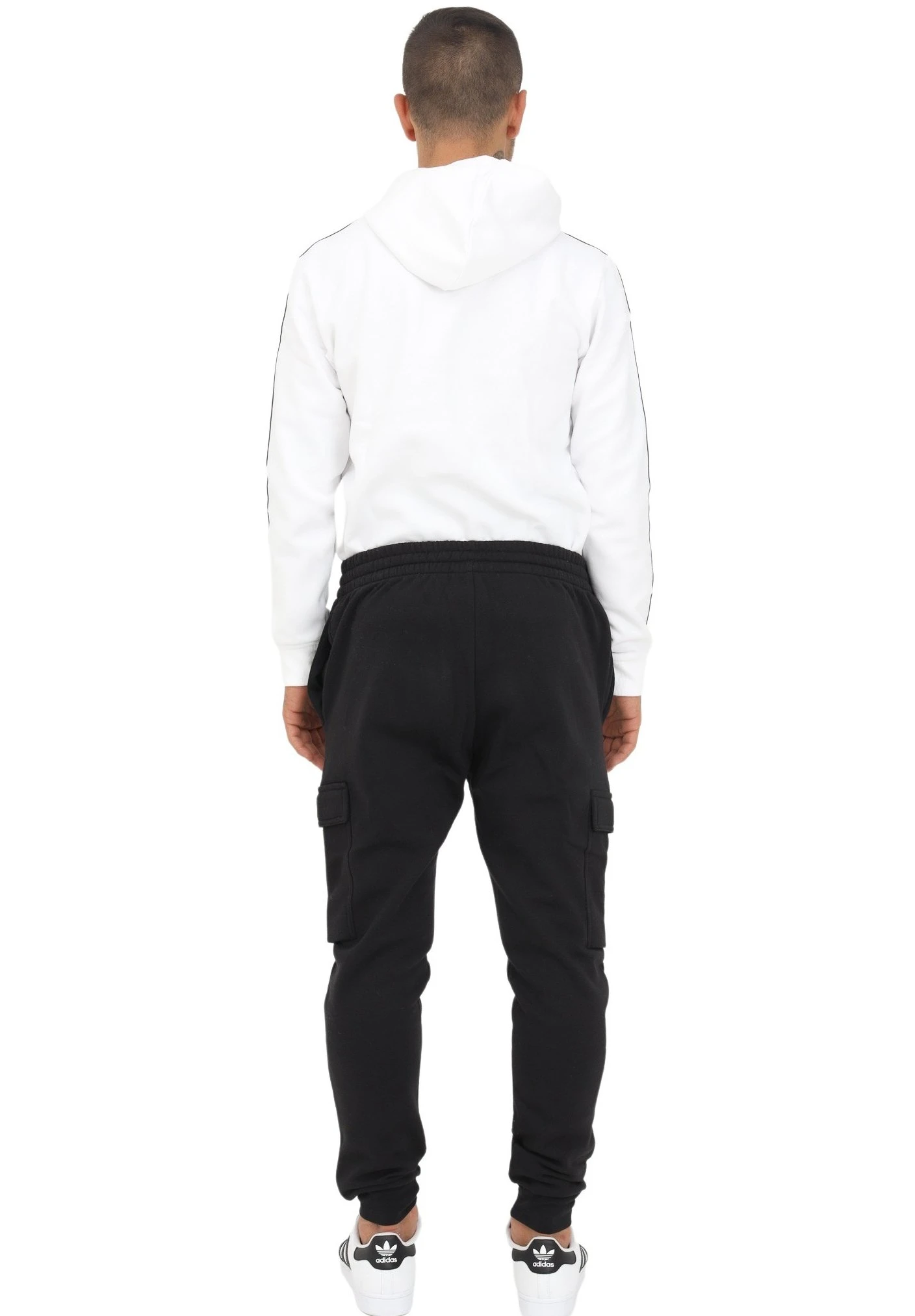 Adidas Sportswear Felczy C- Tracksuit Bottoms - Black/White 5 Adidas Sportswear Felczy C- Tracksuit Bottoms - Black/White - Image 3