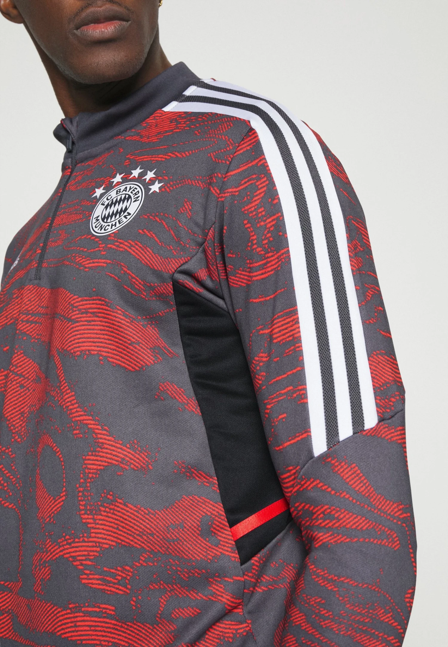 ADIDAS PERFORMANCE Fc Bayern München Trainings - Club Wear - Red/Grey Six 9 ADIDAS PERFORMANCE Fc Bayern München Trainings - Club Wear - Red/Grey Six - Image 7
