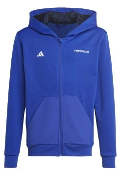 Adidas Sportswear Football Inspired Predator - Zip-Up Sweatshirt - Lucid Blue /Black /White