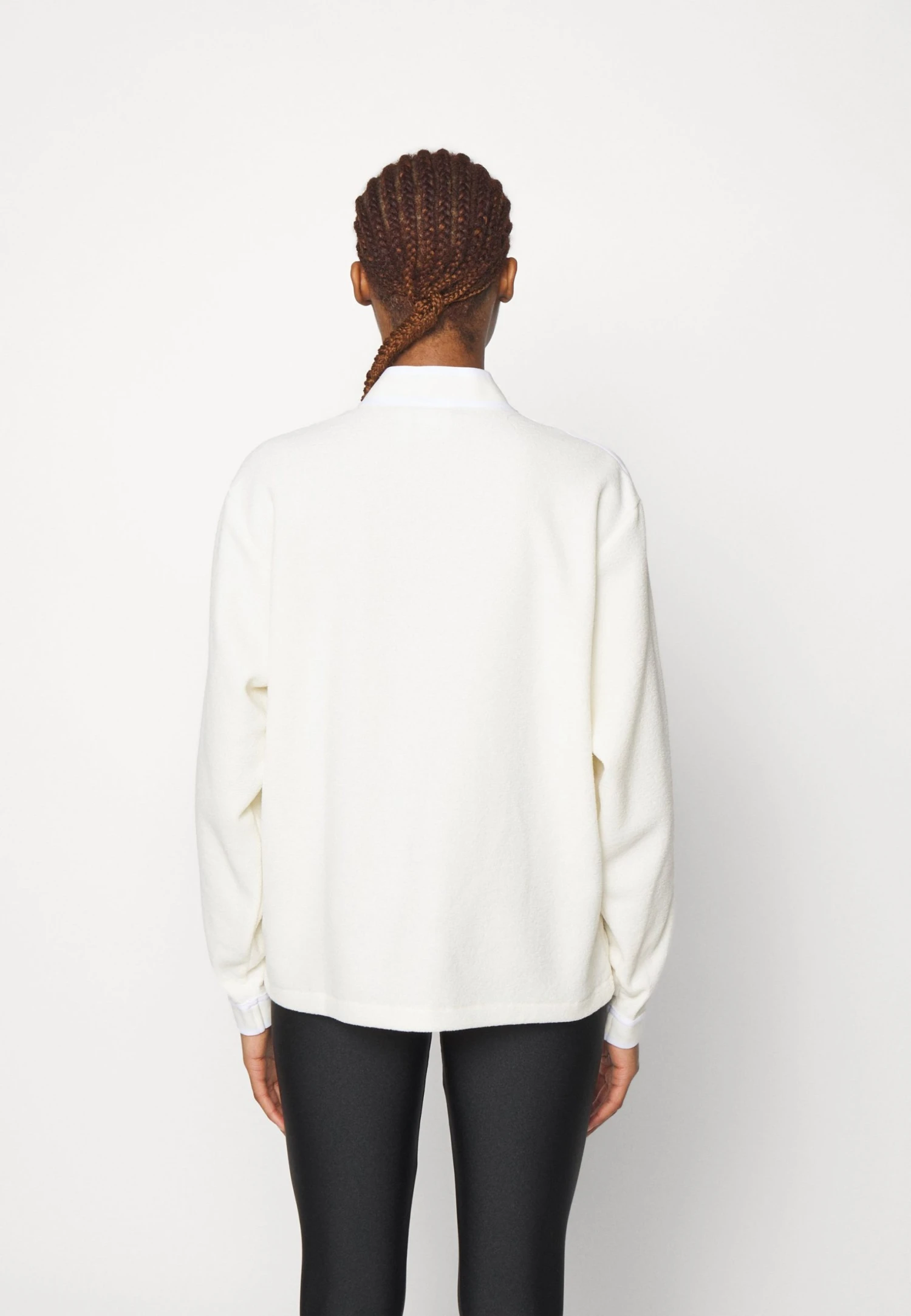 Adidas Originals Cardigan - Zip-Up Sweatshirt - Cream White 6 Adidas Originals Cardigan - Zip-Up Sweatshirt - Cream White - Image 4