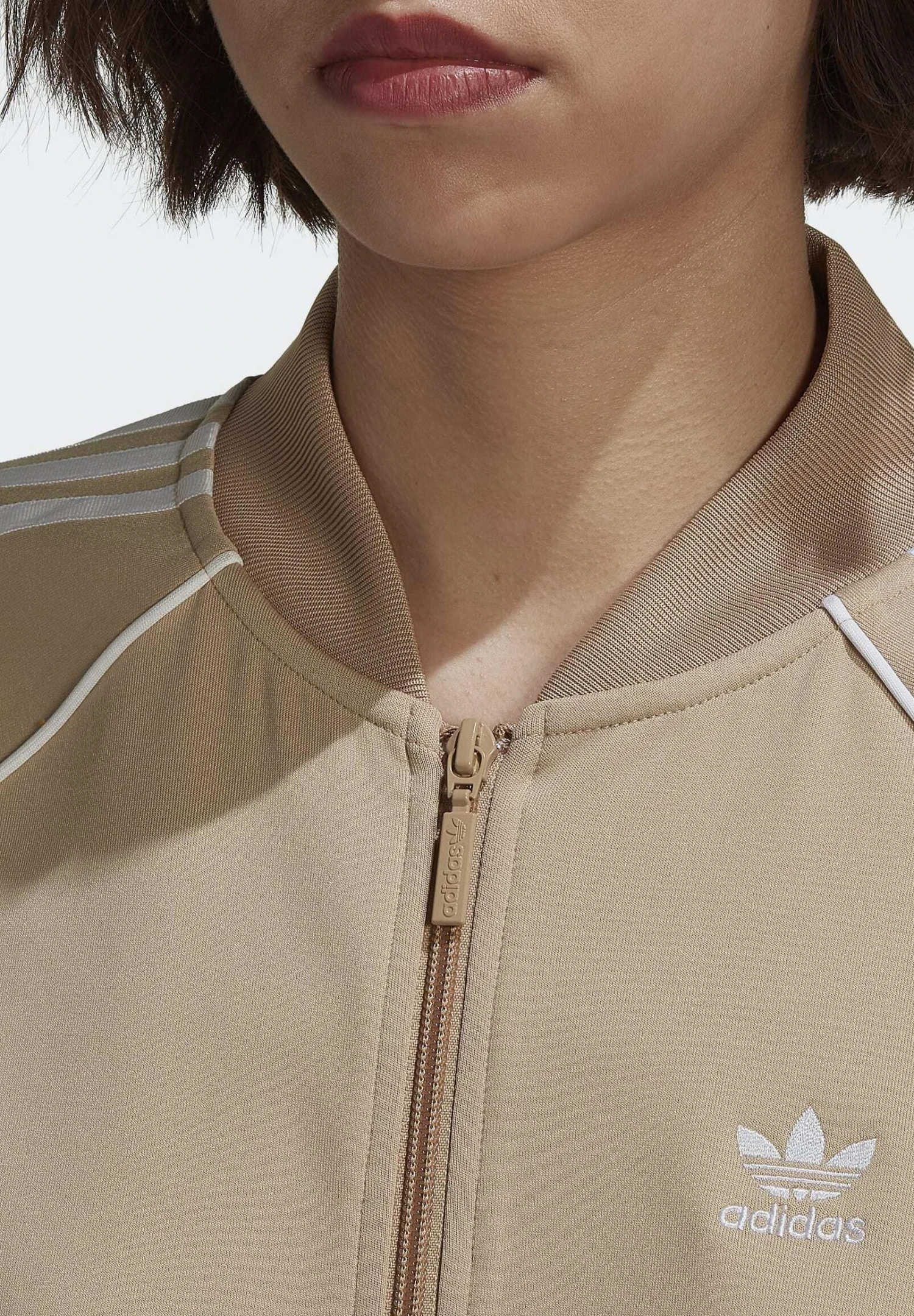 Adidas Originals Superstar Tracktop - Bomber Jacket - Beige 4 Adidas Originals Superstar Tracktop - Bomber Jacket - Beige - Image 2