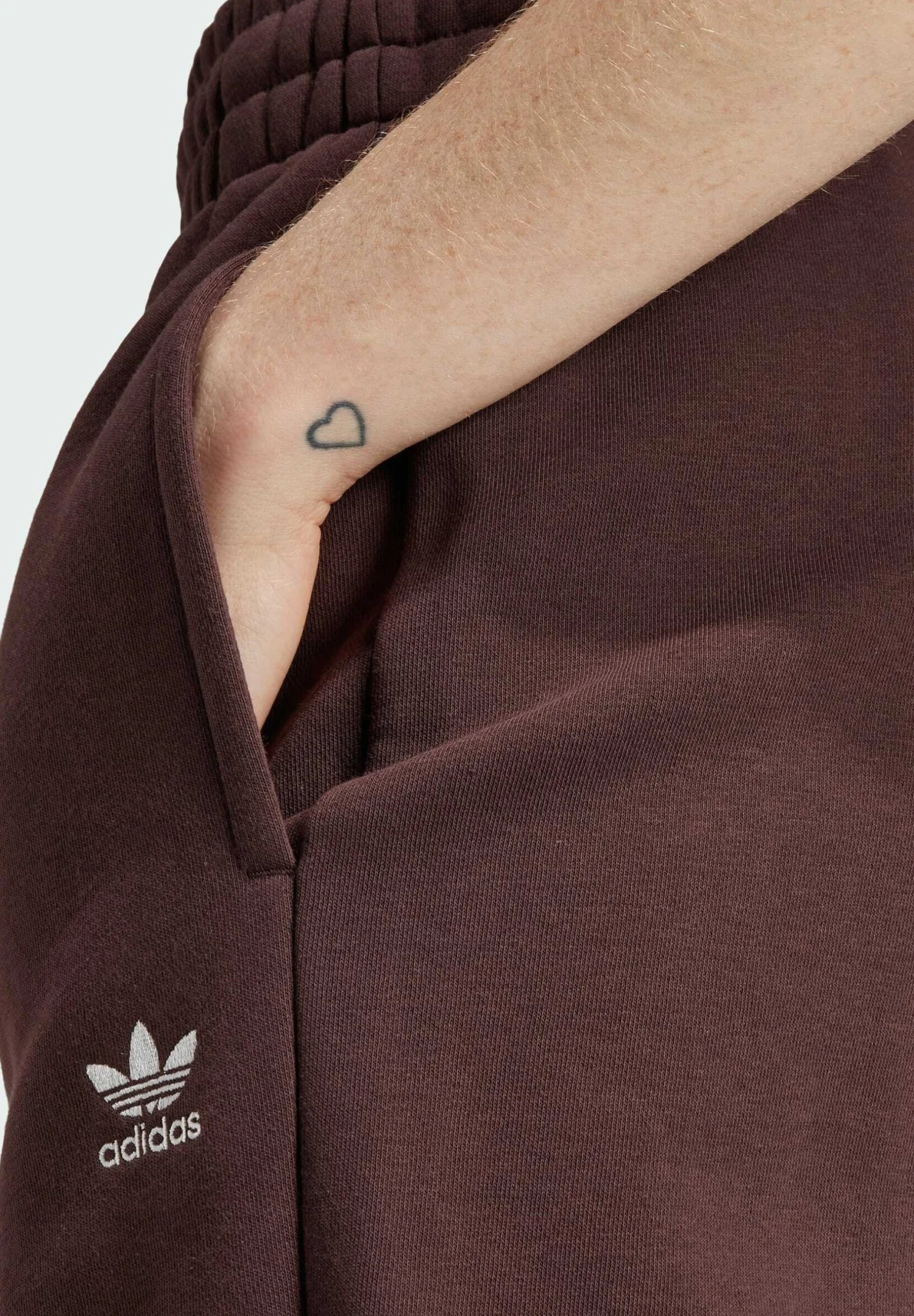 Adidas Originals Essentials - Tracksuit Bottoms - Shadow Brown 5 Adidas Originals Essentials - Tracksuit Bottoms - Shadow Brown - Image 3