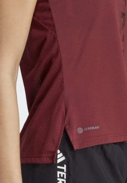 Adidas Sportswear Terrex Agravic Trail Running- Print T-Shirt - Shadow Red -Adidas Shop 49429b84bca04f559de95f4fff6273f3