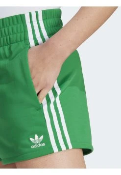 Adidas Originals 3 Stripess- Shorts - Green -Adidas Shop 4a039bf708d64278a5cb1e10b69bb395