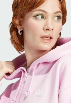 Adidas Originals Essentials Full Boyfriend Hoodie - Zip-Up Sweatshirt - Orchid Fusion -Adidas Shop 4ae63d69767e45eb82908bfd407bb37d