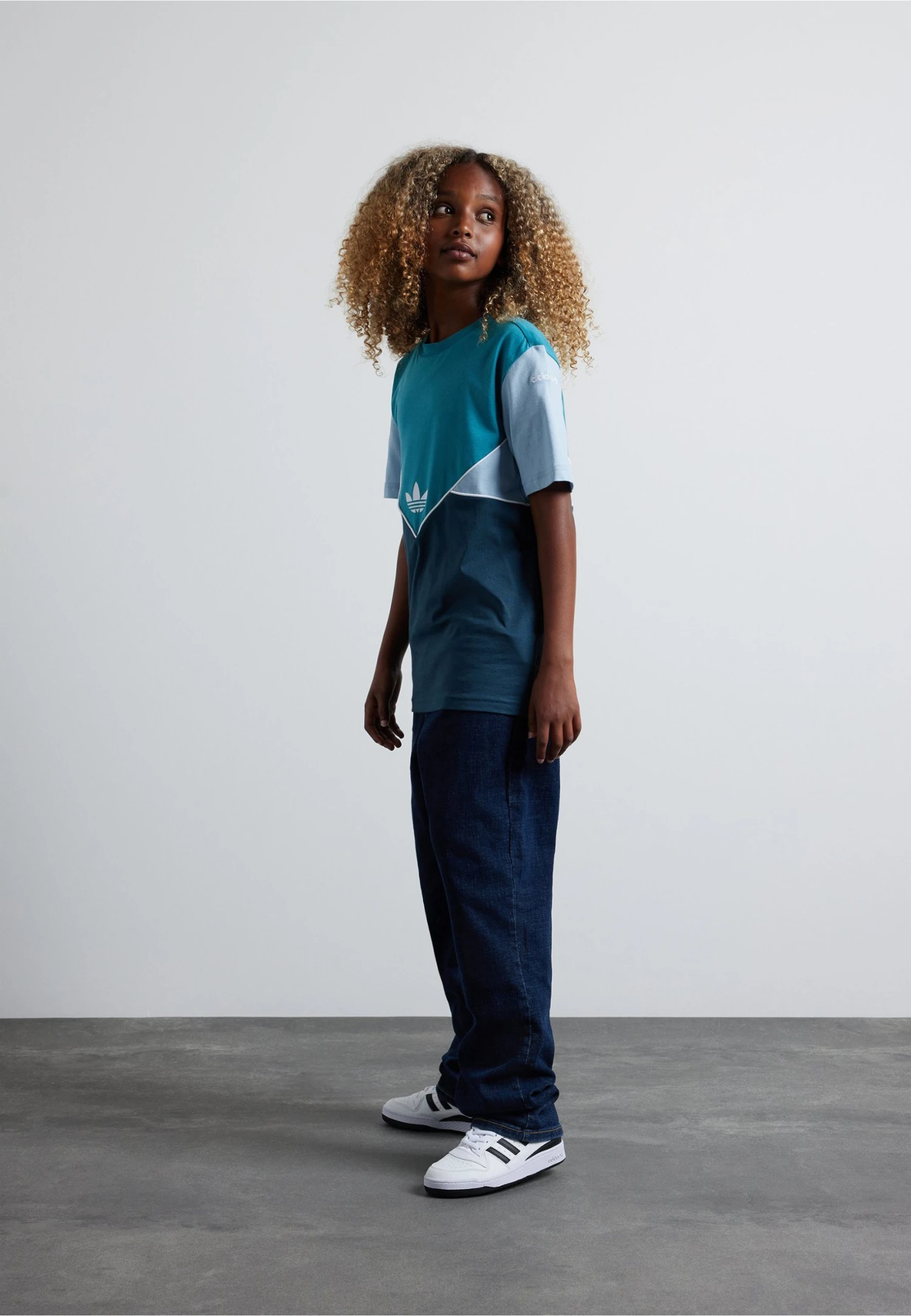 Adidas Originals Tee Junior Unisex - Print T-Shirt - Arctic Night 4 Adidas Originals Tee Junior Unisex - Print T-Shirt - Arctic Night - Image 2