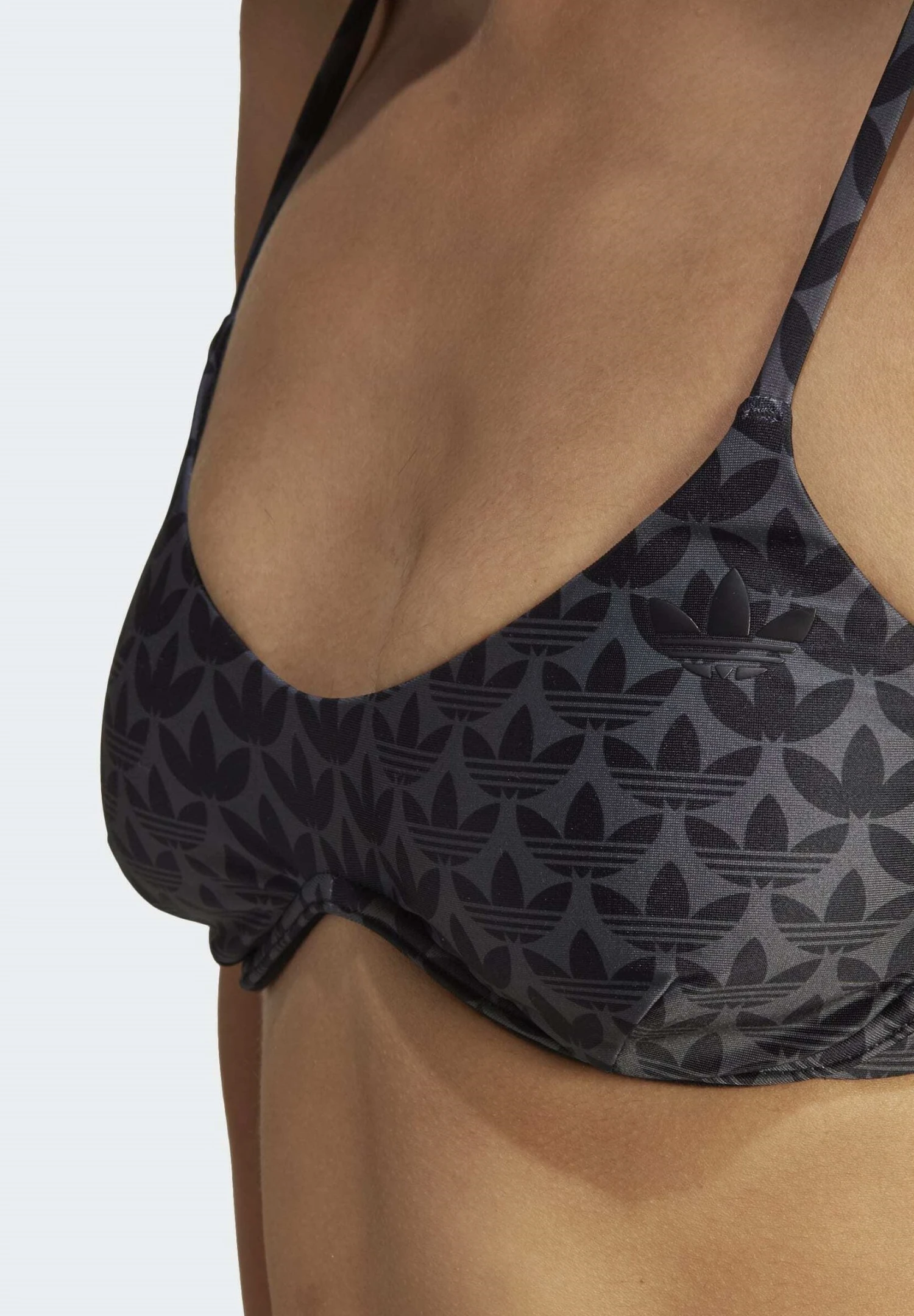 Adidas Originals Monogram - Bikini Top - Black White 5 Adidas Originals Monogram - Bikini Top - Black White - Image 3