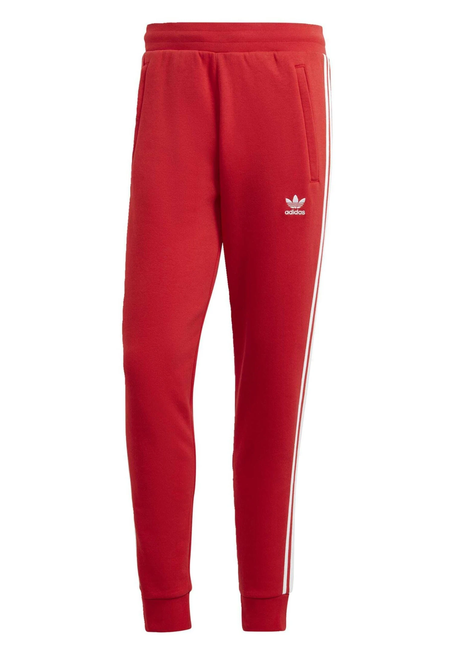Adidas Originals 3 Stripes- Tracksuit Bottoms - Better Scarlet 6 Adidas Originals 3 Stripes- Tracksuit Bottoms - Better Scarlet - Image 4