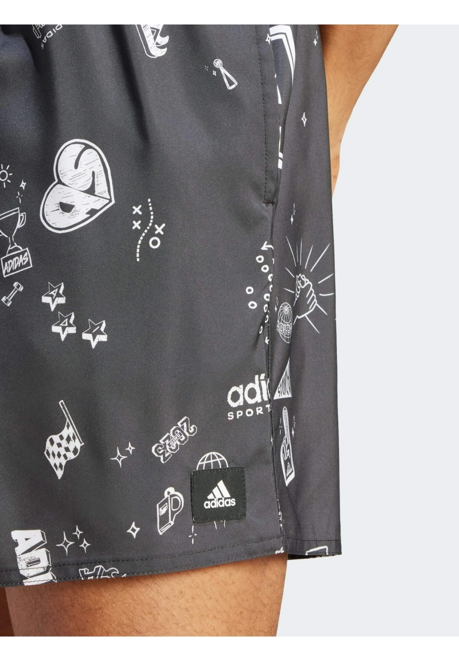 Adidas Sportswear Love Clx- Swimming Shorts - Black 7 Adidas Sportswear Love Clx- Swimming Shorts - Black - Image 5