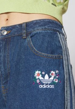 Adidas Originals Pant - Relaxed Fit Jeans - Blue Indigo Denim -Adidas Shop 4cecab41091d4a89bfca71382e3f33d9