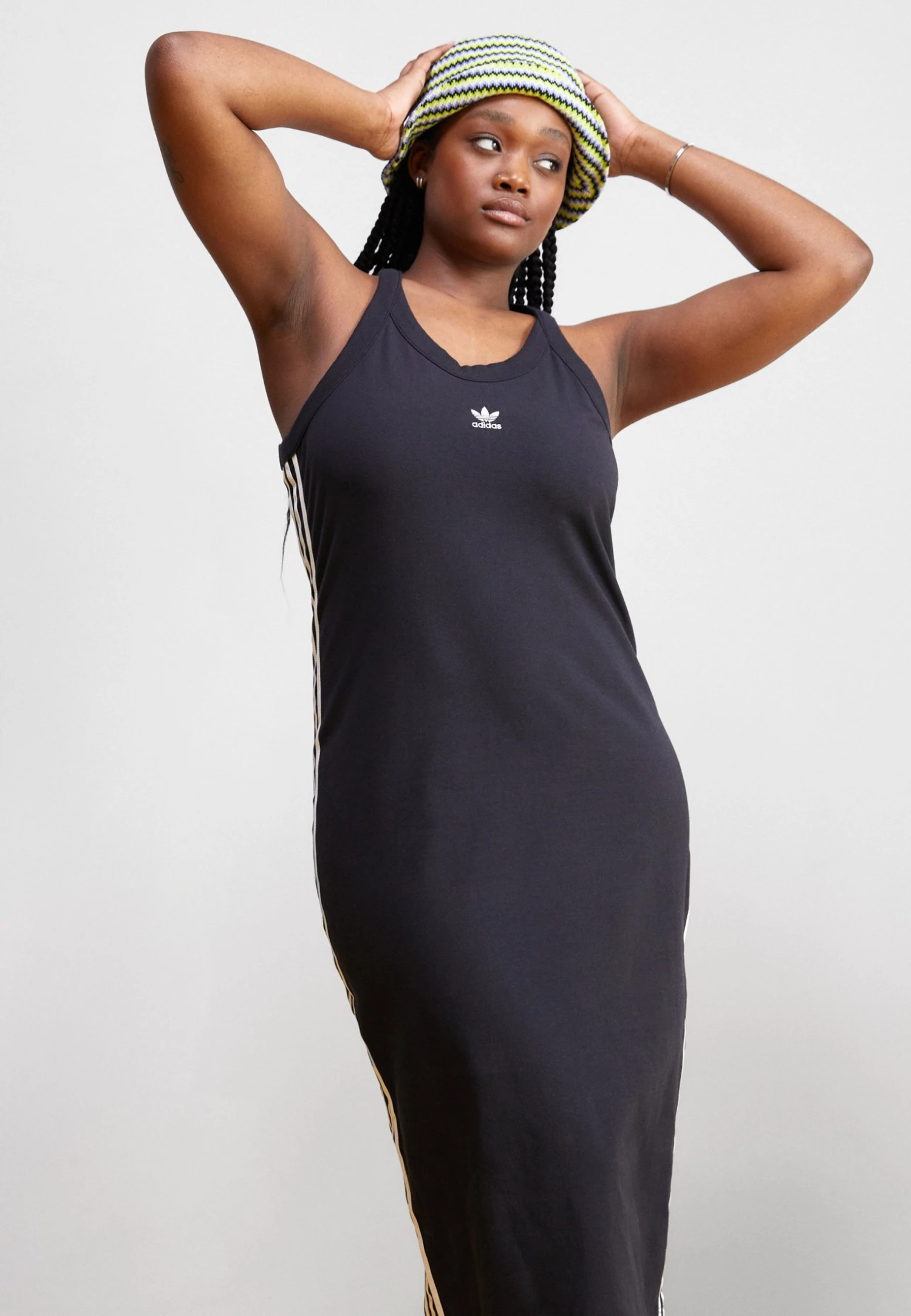 Adidas Originals Long Tank Dress - Jersey Dress 5 Adidas Originals Long Tank Dress - Jersey Dress - Image 3