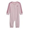 Adidas Sportswear Essentials Stripes - Jumpsuit - Clear Pink/Preloved Fuchsia -Adidas Shop 4e0f553e47ce4a28ae549ef8a75db232