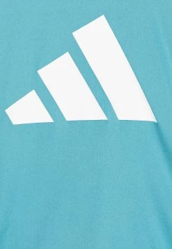 ADIDAS PERFORMANCE Logo Unisex - Sports T-Shirt - Preloved Blue/White -Adidas Shop 4e467c6858734b8a86ac21999a6a3cdf