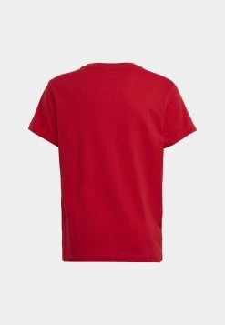 Adidas Originals Trefoil Junior Unisex - Print T-Shirt - Red -Adidas Shop 4e62d7e4742a44f79efd756fa99c9a64