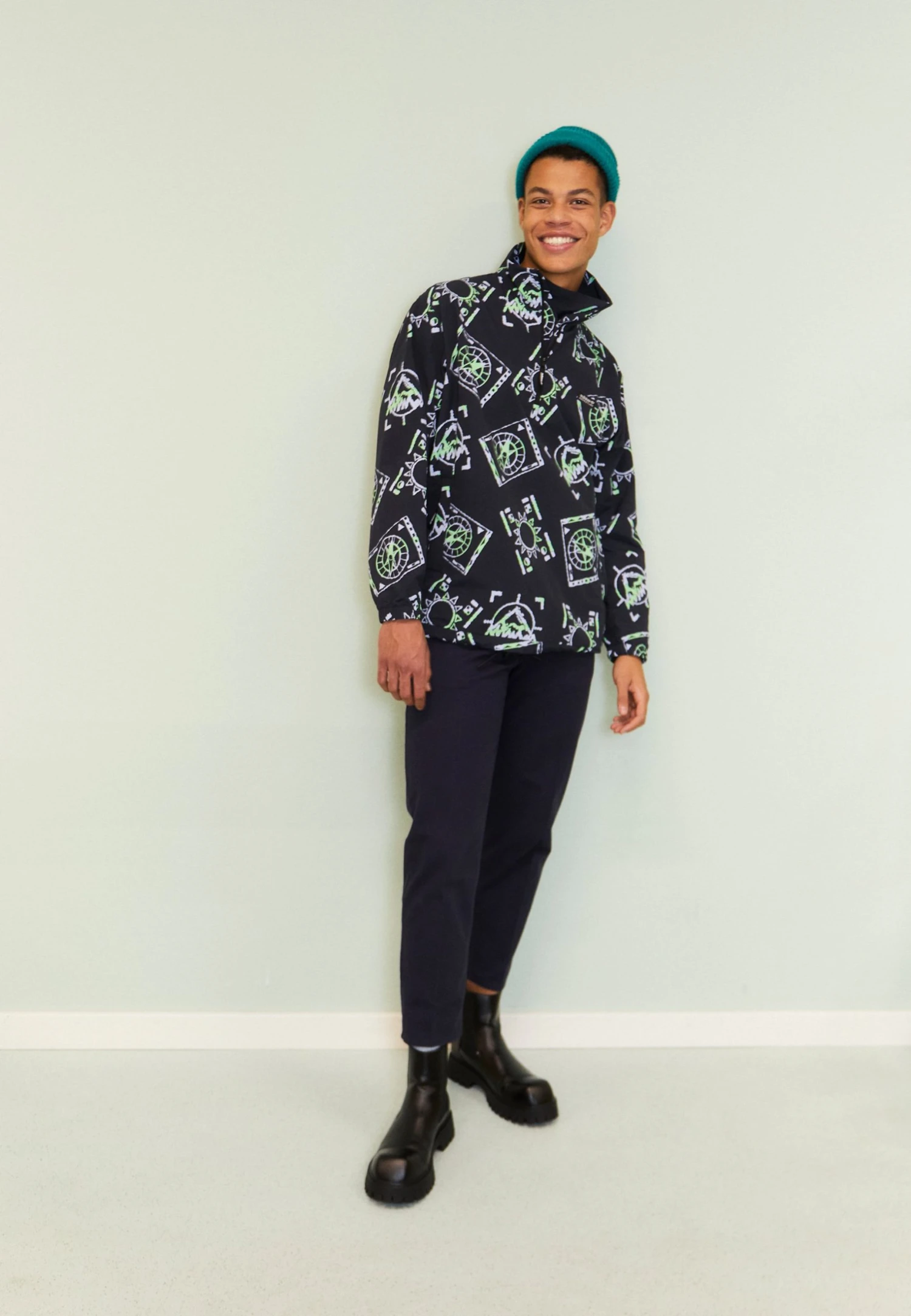 Adidas Originals Windbreaker - Multi-Coloured/Black 4 Adidas Originals Windbreaker - Multi-Coloured/Black - Image 2