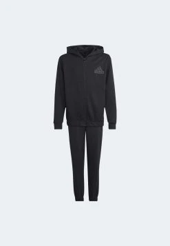 Adidas Sportswear Future Icons Logo- Tracksuit - Black Black -Adidas Shop 51ef1ac297b9482a99ba55ac39640dae