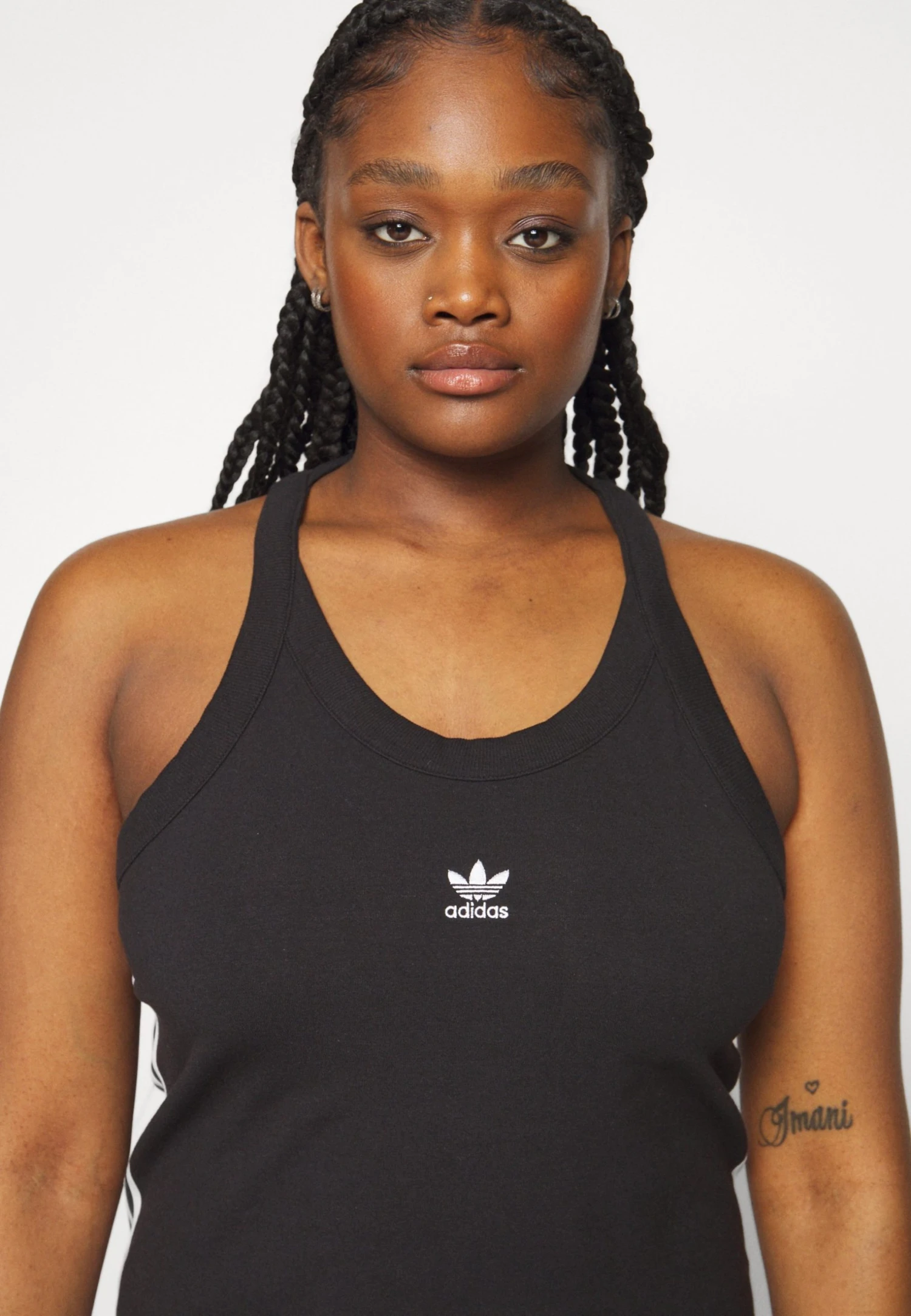 Adidas Originals Long Tank Dress - Jersey Dress 9 Adidas Originals Long Tank Dress - Jersey Dress - Image 7