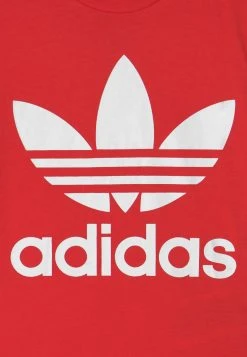 Adidas Originals Short Sleeve - Print T-Shirt - Vivid Red/White -Adidas Shop 528b598076e54a7b8fa2a35047ca3dcb