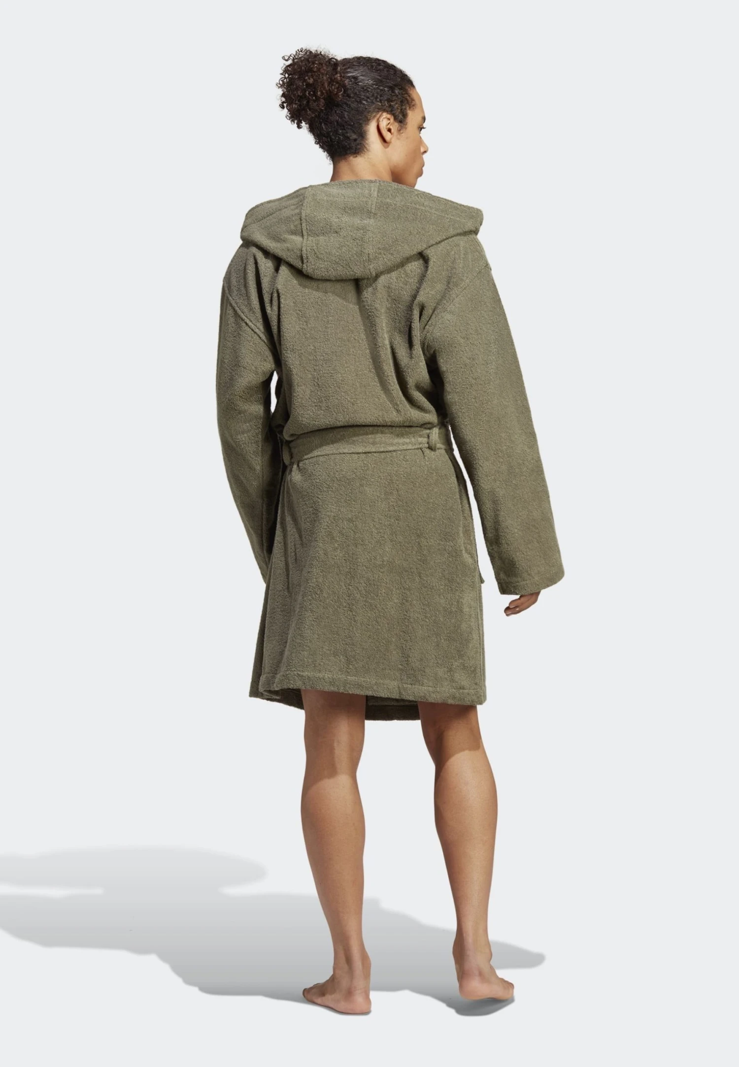 ADIDAS PERFORMANCE Dressing Gown - Green 4 ADIDAS PERFORMANCE Dressing Gown - Green - Image 2