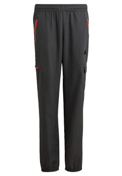 Adidas Sportswear City Escape Casual Pocket- Cargo Trousers - Grey Six Bright Red -Adidas Shop 52debecf083c4c888f8882b27dce78e9