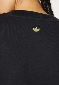 Adidas Originals Houndstooth Trefoil Infill Graphic - Sweatshirt - Black -Adidas Shop 53268414bcce47dab60da37a61a76d46