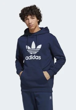 Adidas Originals Trefoil Hoody - Hoodie - Night Indigo