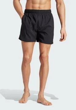 Adidas Sportswear Solid Clx Short-Length - Swimming Shorts - Black Lucid Lemon