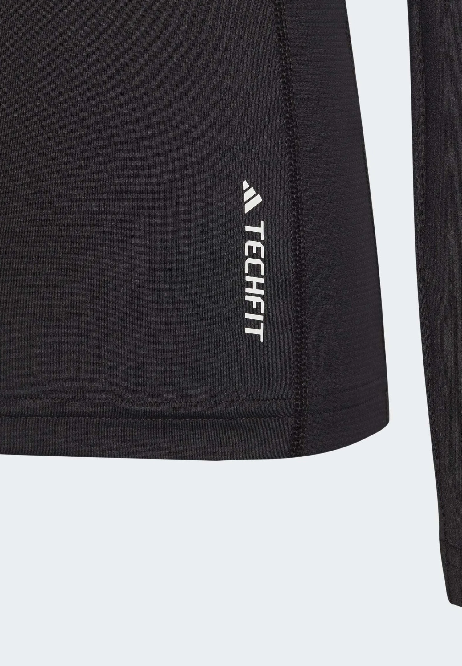 ADIDAS PERFORMANCE Aeroready Techfit - Long Sleeved Top - Black/White 7 ADIDAS PERFORMANCE Aeroready Techfit - Long Sleeved Top - Black/White - Image 5