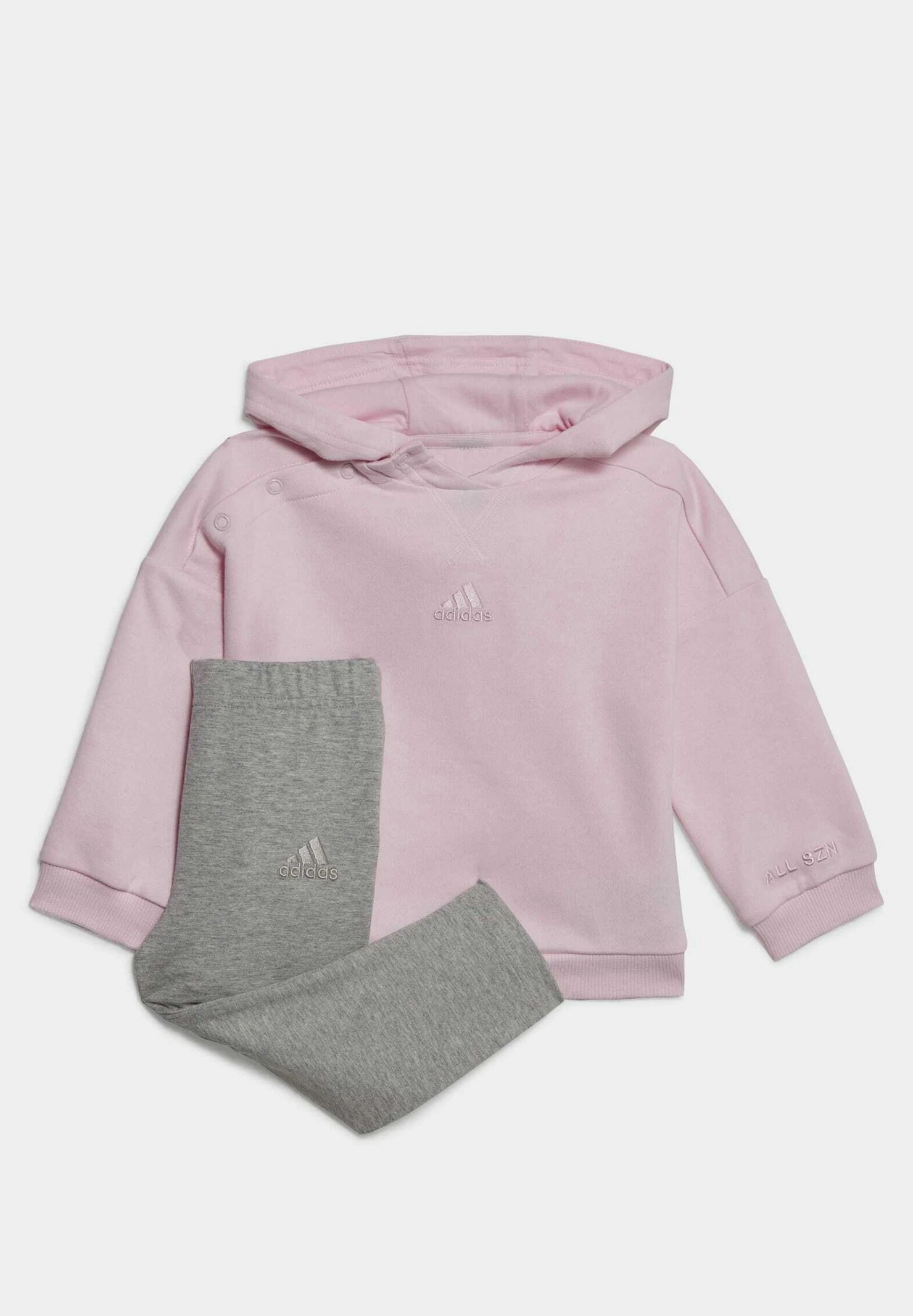 Adidas Sportswear Set - Sweatshirt - Clear Pink 6 Adidas Sportswear Set - Sweatshirt - Clear Pink - Image 4