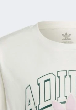 Adidas Originals Bf Junior - Print T-Shirt - Off White -Adidas Shop 56011278f36742a5a20a0142d7b412bd