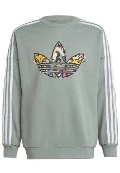 Adidas Originals Crew - Sweatshirt - Silver Green -Adidas Shop 579b1eeb38f54b55b9f15879850ea07b
