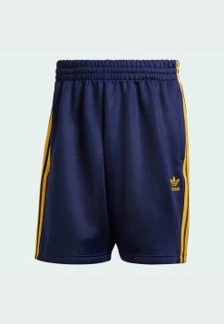 Adidas Originals Classics - Shorts - Dark Blue Crew Yellow -Adidas Shop 587cf27017fc45178709cc67eb72253f