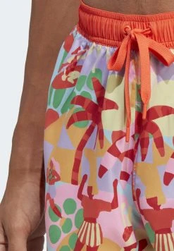 Adidas Sportswear Swimming Shorts - Semi Solar Red Lush Red Purple Glow -Adidas Shop 58cbabfc217e452ea8896436c582aba1